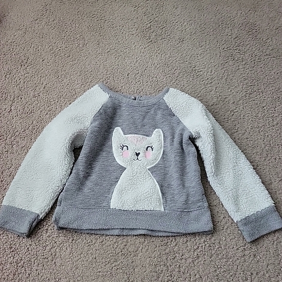 Cat & Jack Toddler Girl's Sweatshirt - Picture 1 of 10